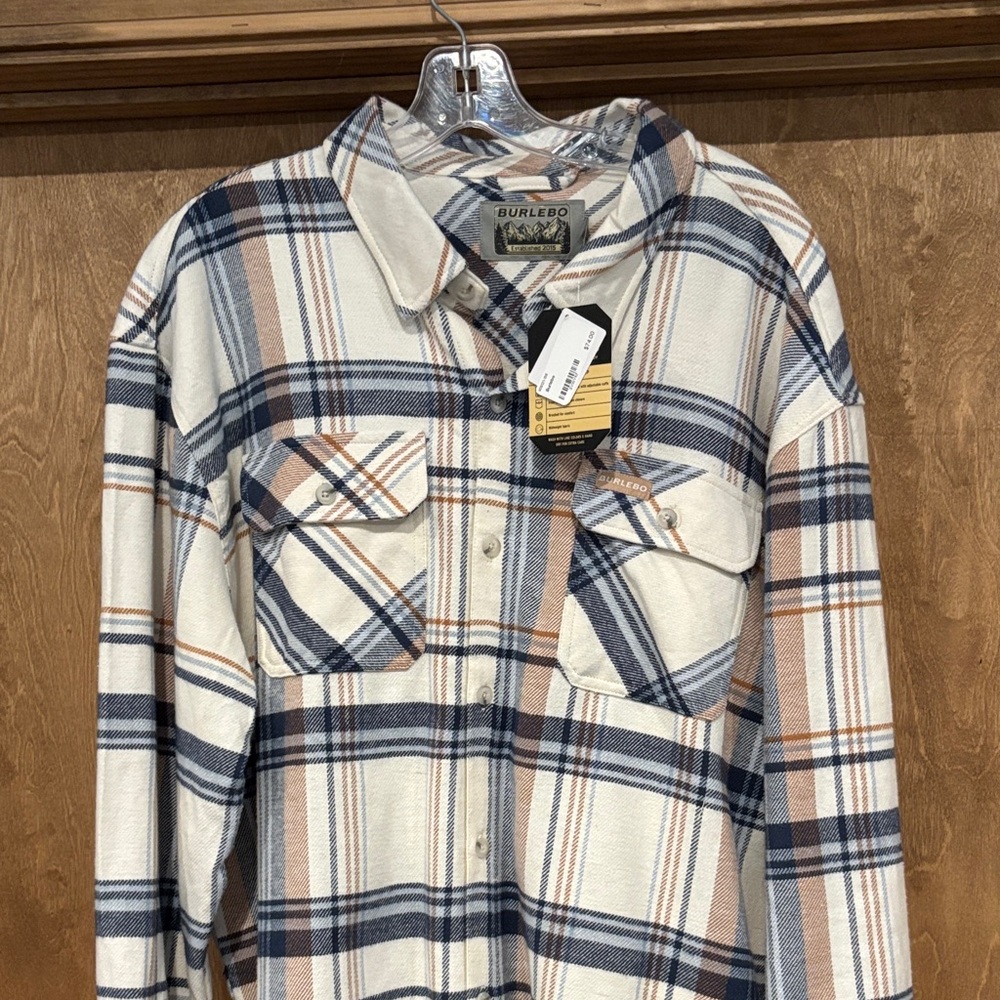 Burlebo Flannel Button Up